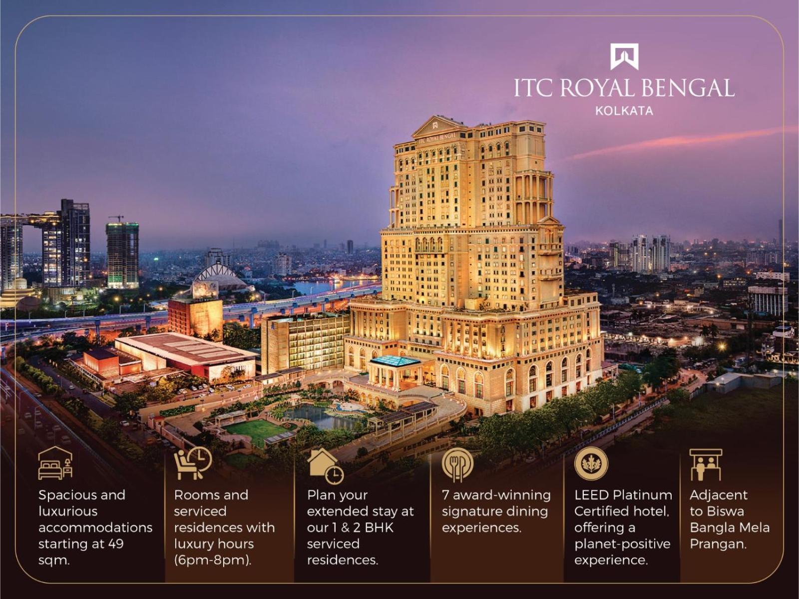 Itc Royal Bengal, A Luxury Collection Hotel, Kalkutta Kültér fotó